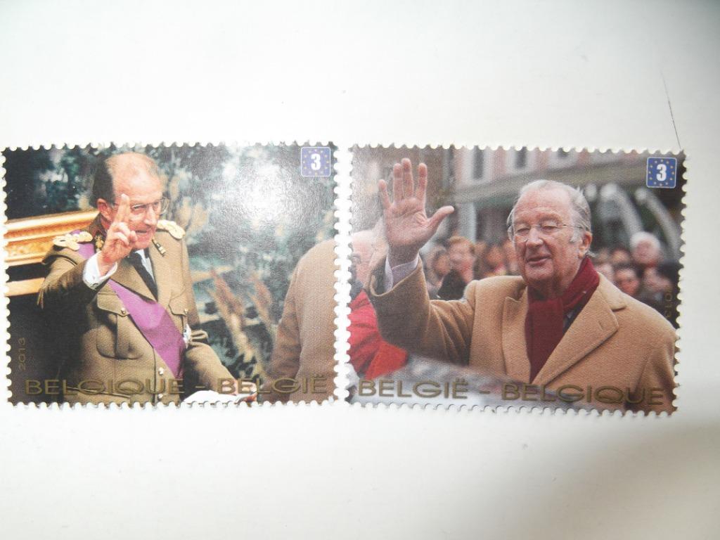 4350-4351 Koning Albert 20 jaar - Le Roi Albert 20 ans MNH, Enlèvement ou Envoi, Non oblitéré, Timbre-poste