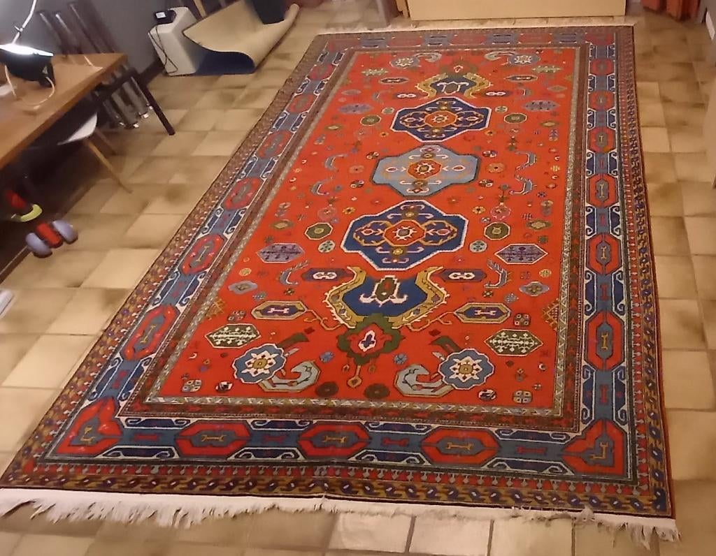 Oosters tapijt 330 x 230, Huis en Inrichting, Ophalen, Gebruikt, 200 cm of meer, 200 cm of meer