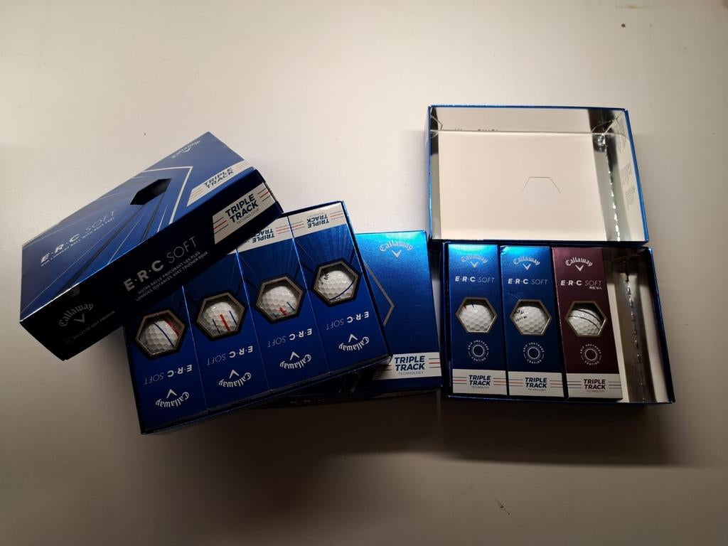Callaway soft triple track golfballen nieuw., Sport en Fitness, Golf, Ophalen, Nieuw, Callaway