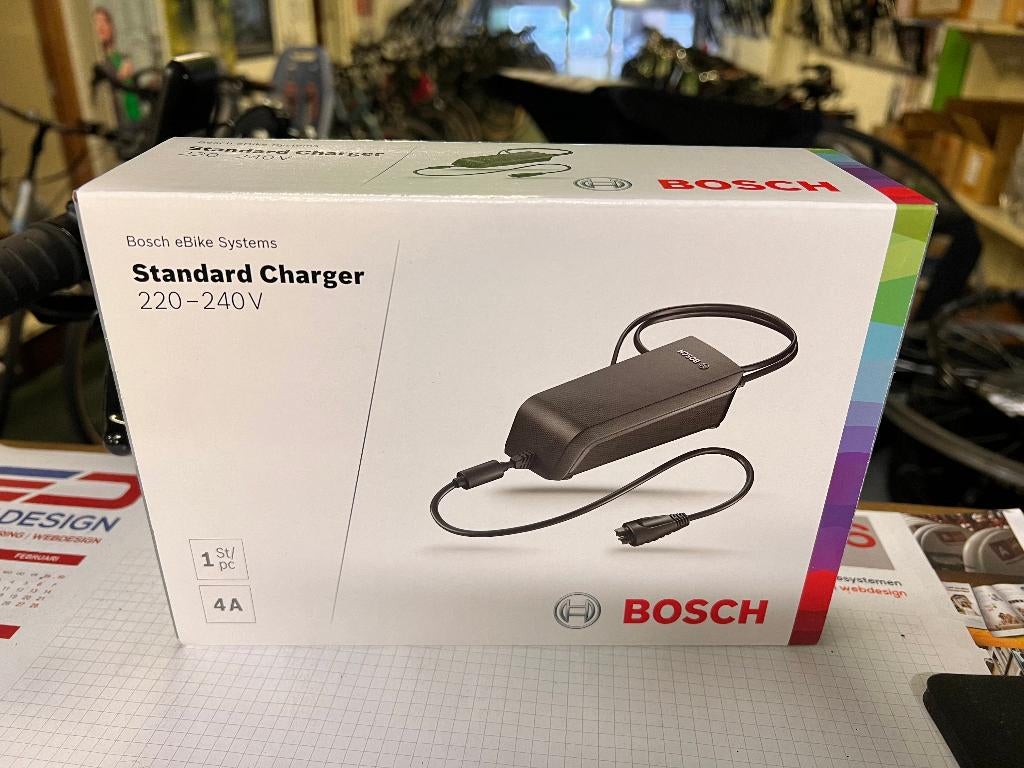 Bosch e-bike lader 36V – 4A, Fietsen en Brommers, Fietsaccessoires | Overige Fietsaccessoires, Ophalen, Nieuw