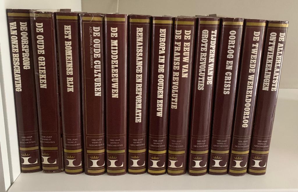 7000 jaar wereldgeschiedenis, 12-delig, Boeken, Geschiedenis | Wereld, Zo goed als nieuw, Europa, Ophalen of Verzenden