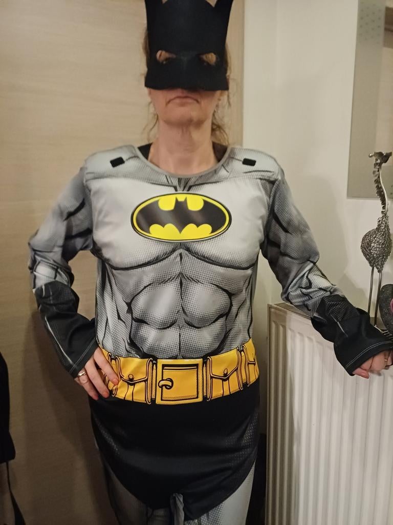 Déguisement Batman L pour adulte, Enlèvement ou Envoi, Taille 52/54 (L), Vêtements