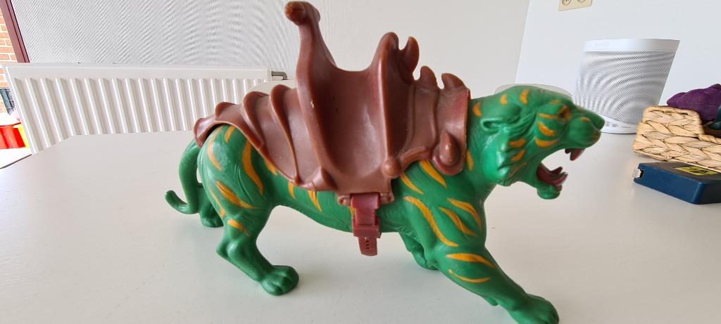 Vintage  MOTU He-Man Battle Cat "Cringer" Mattel Origina, Ophalen of Verzenden