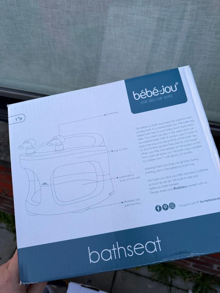 Siège de bain pour bébé, Enfants & Bébés, Enlèvement ou Envoi, Neuf, Siège de bain ou Anneau de bain, Bébé-jou