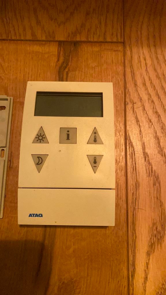 Atag kamerthermostaat, Doe-het-zelf en Bouw, Thermostaten, Ophalen, Slimme thermostaat, Gebruikt