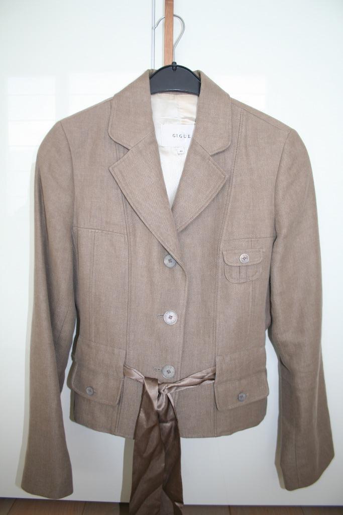 Blazer Gigue - maat 40 - nieuwstaat, Kleding | Dames, Truien en Vesten, Beige, Ophalen of Verzenden, Zo goed als nieuw, Gigue