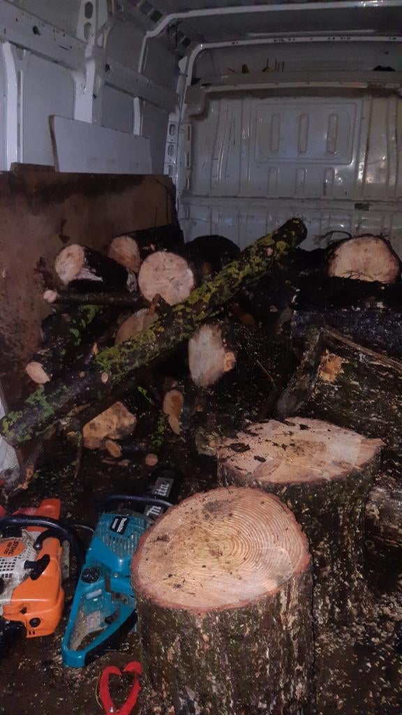 Brandhout, Tuin en Terras, Brandhout, Ophalen