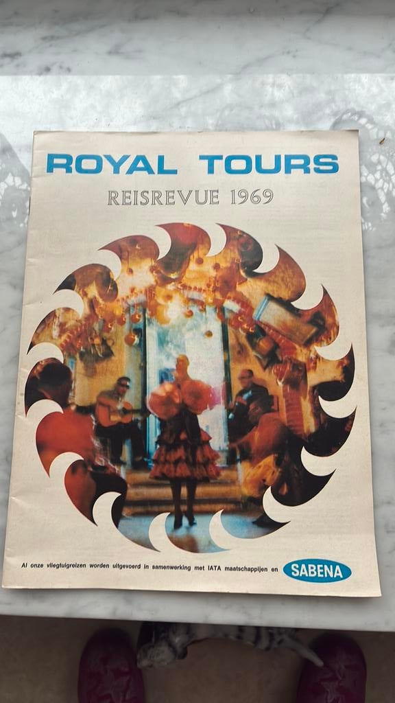 Royal tours sabena 1969, Boeken, Ophalen of Verzenden, Zo goed als nieuw