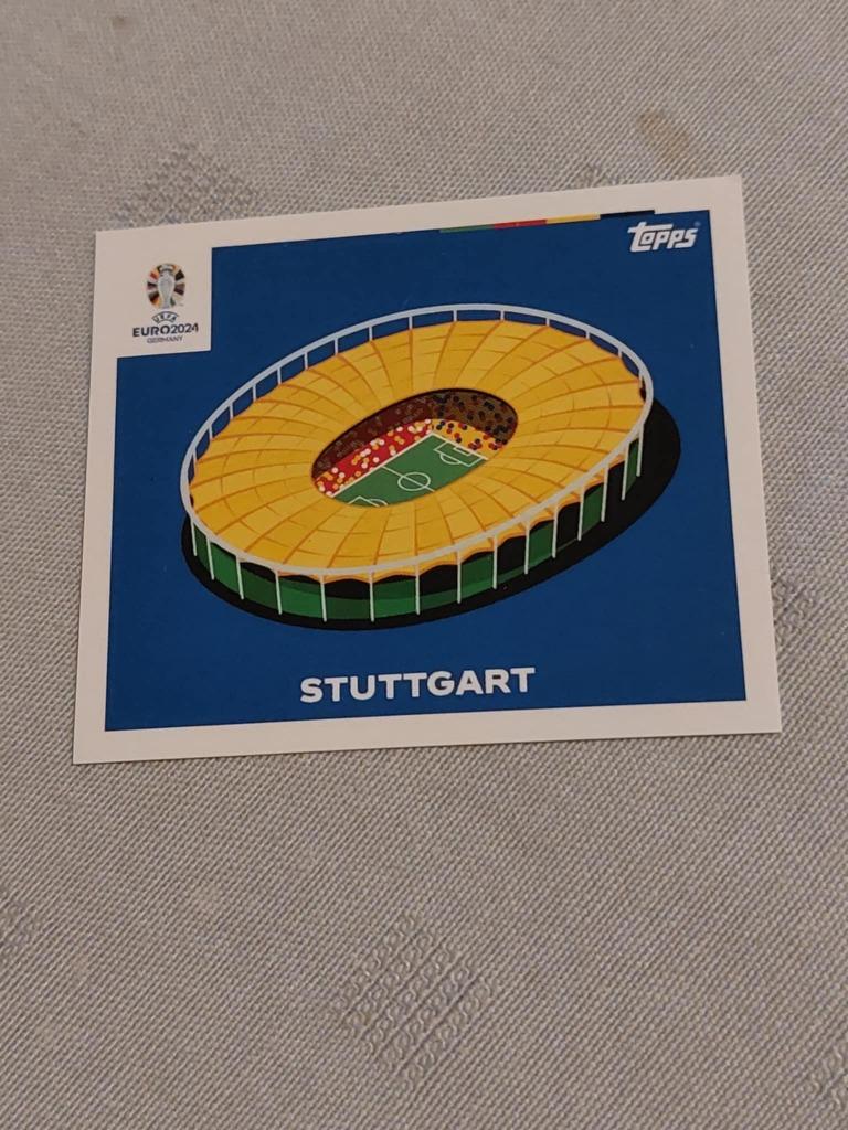 Topps / Sticker / Stuttgart / Euro 2024, Verzenden, Nieuw, Poster, Plaatje of Sticker