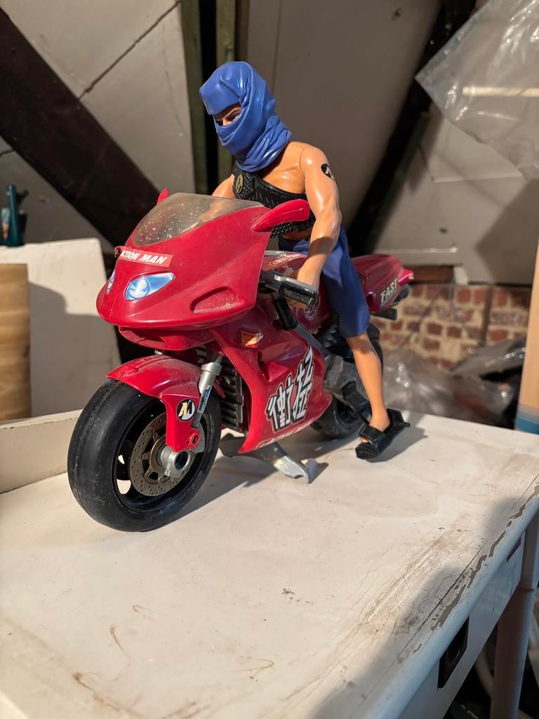 Action Man motor met figuur – AM 900 – complete set, Kinderen en Baby's, Speelgoed | Actiefiguren, Ophalen