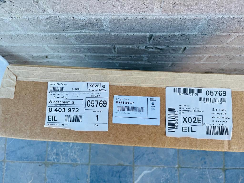 Windscherm BMW R 1250 RS, Ophalen, Nieuw