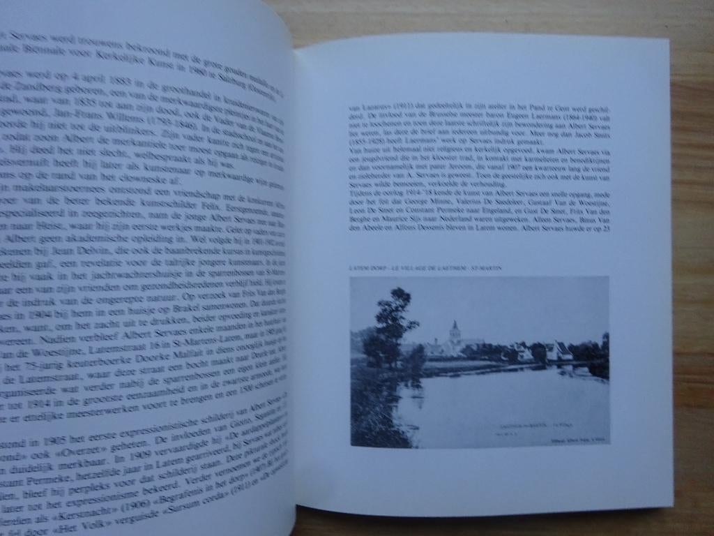 Albert Servaes en zijn Latemse tijdgenoten 1981 Oostende, Gelezen, Ophalen of Verzenden, Jos Murez, Schilder- en Tekenkunst