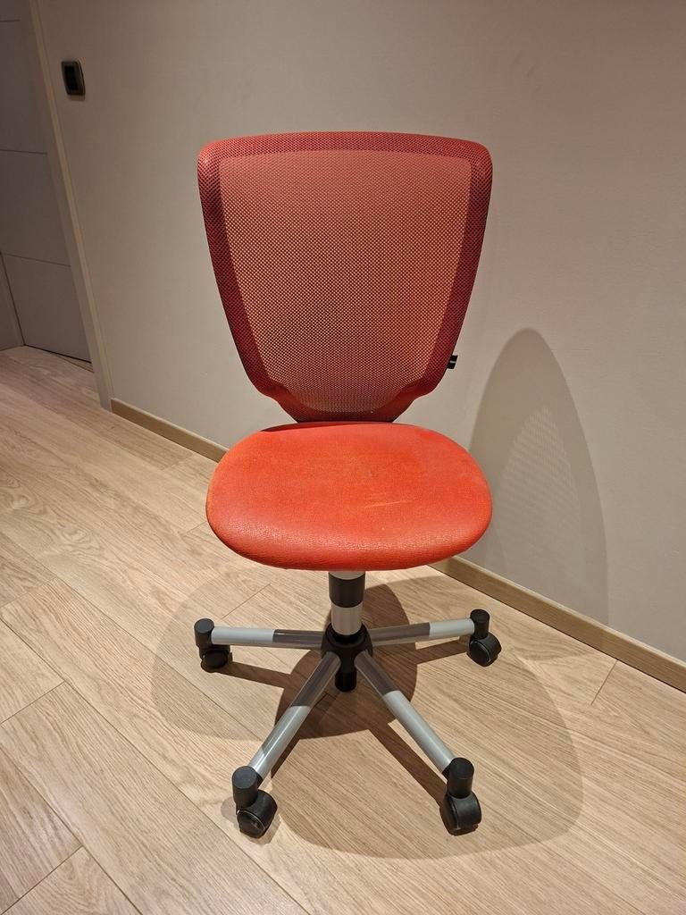 Rode kwalitatieve bureaustoel, Enlèvement, Utilisé, Chaise de bureau