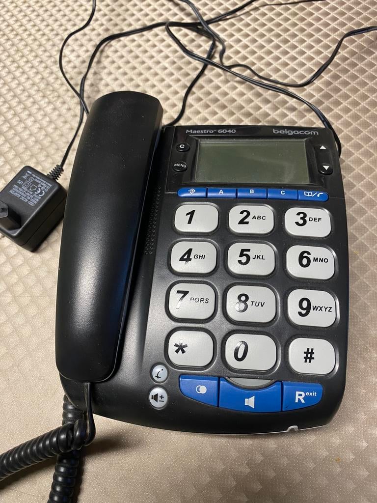 Téléphone Belgacom maestro 6040, Enlèvement