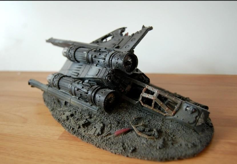 Valkyrie Down Warhammer 40k Forgeworld, Hobby en Vrije tijd, Wargaming, Ophalen of Verzenden