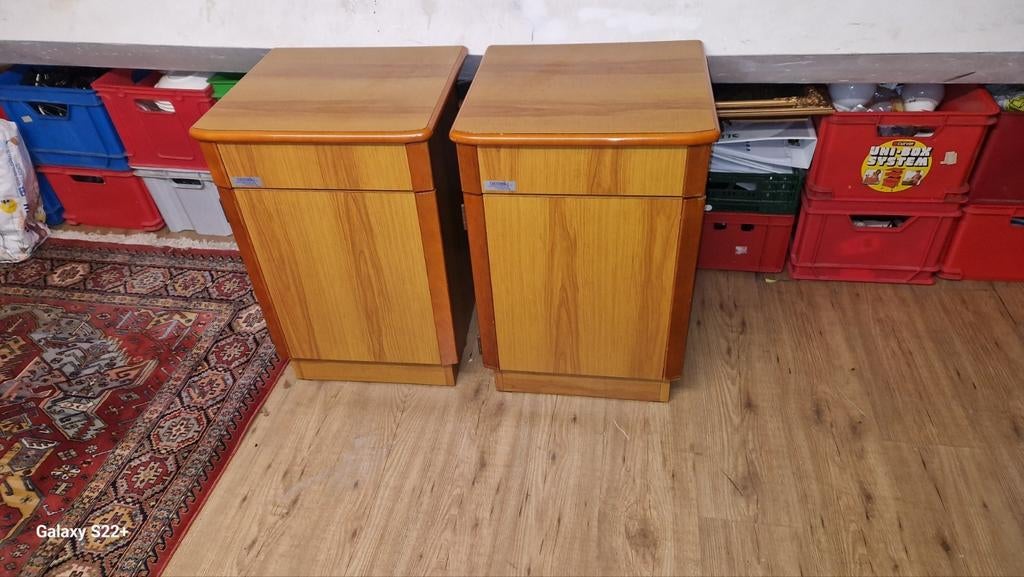 deux Tables De Chevets de lit de haute qualité avec tiroir, Maison & Meubles, Chambre à coucher | Tables de chevet, Enlèvement ou Envoi