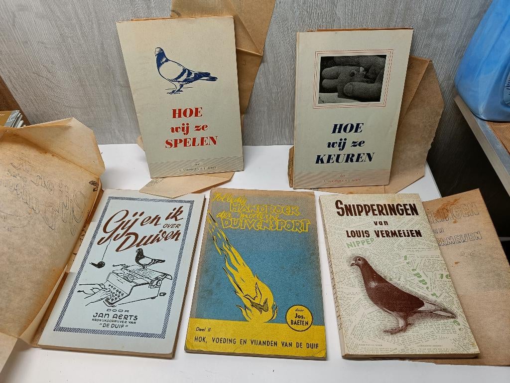 boeken over duiven Vermeijen aerts Duivensport, Enlèvement ou Envoi, Utilisé