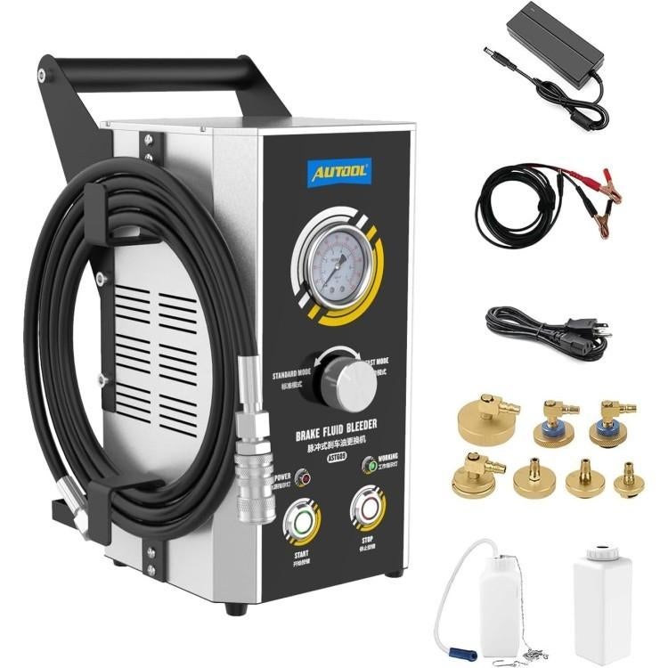 Purgeur de freins à impulsion avec réservoir d'huile, Envoi