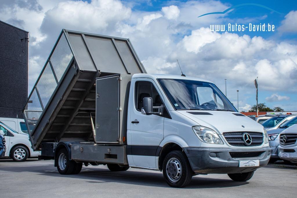 Mercedes-Benz Sprinter 516 cdi Kipper / Kiepwagen, Auto's, Euro 5, Zwart, 4 cilinders, 2000 kg