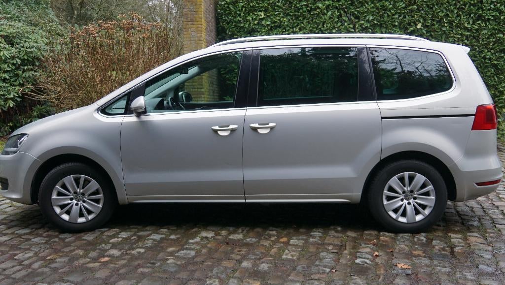 VW Sharan Comfortline DSG 170 ch Cuir Navi 7 pl, Autos, Cuir, Achat, 7 places, 1968 cm³