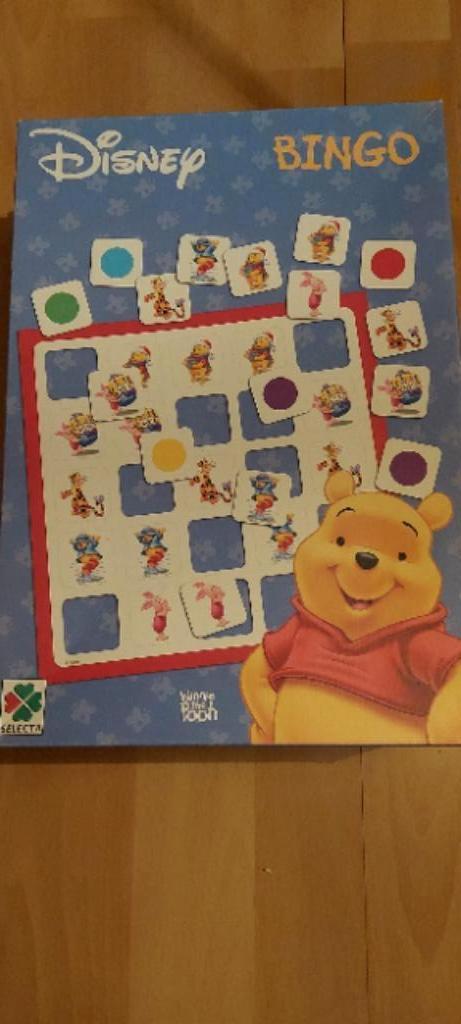 Jeu de société Disney Winnie l'ourson « Bingo » et « Honey », Enlèvement ou Envoi, Comme neuf