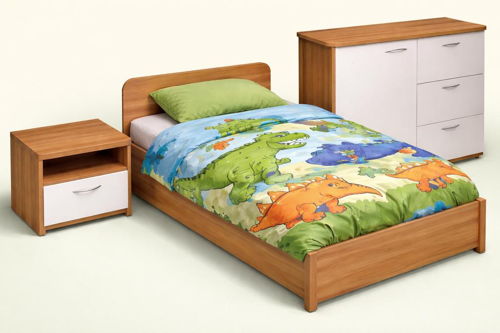 Slaapkamer te koop! Voor kinderen en tieners, Ophalen, Zo goed als nieuw, Eenpersoons, Hout