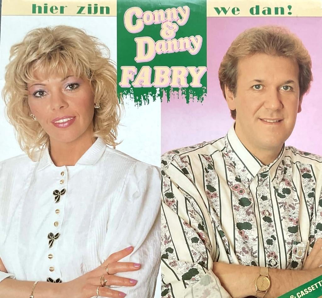 Conny & Danny Fabry  "Hier zijn we dan!", Ophalen of Verzenden, Zo goed als nieuw, Levenslied of Smartlap