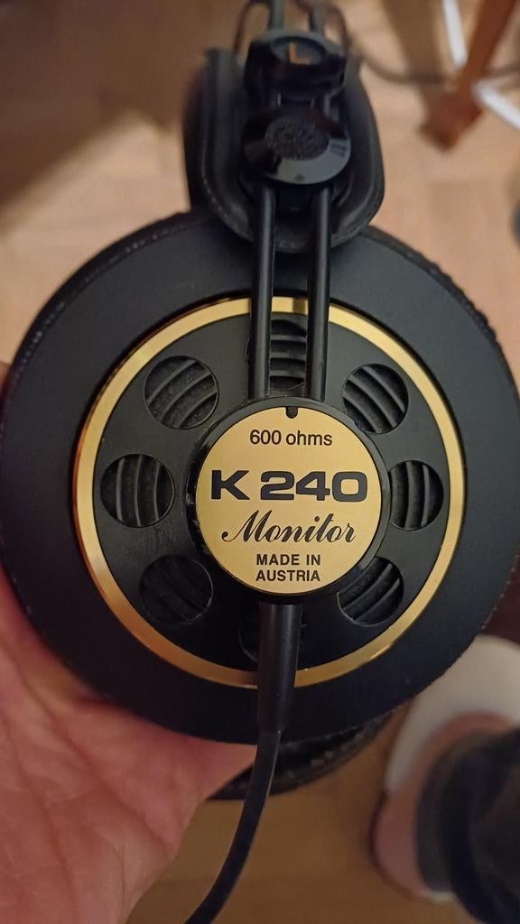 AKG K240 Monitor vintage – 600 ohms – Made in Austria, Audio, Tv en Foto, Hoofdtelefoons, Ophalen, Zo goed als nieuw, Overige merken