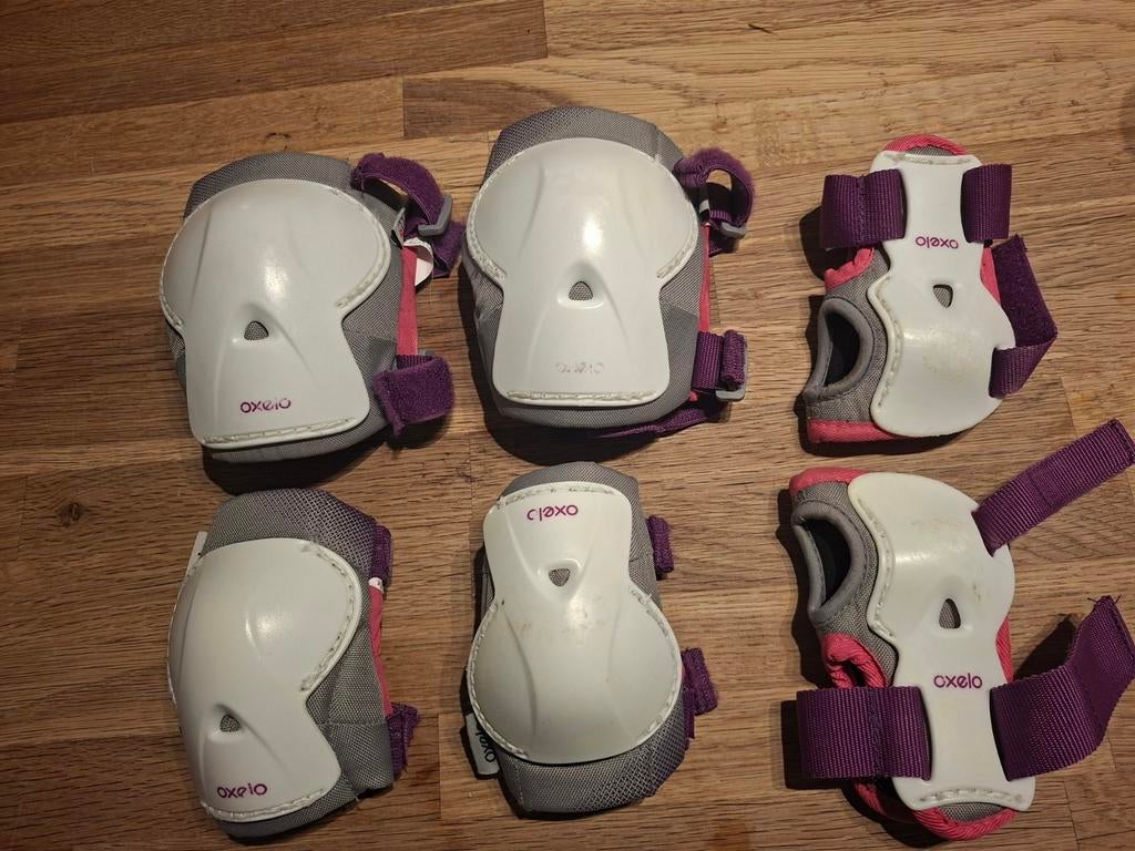 Beschermset rolschaatsen skate maat xxs oxelo, Ophalen of Verzenden, Zo goed als nieuw