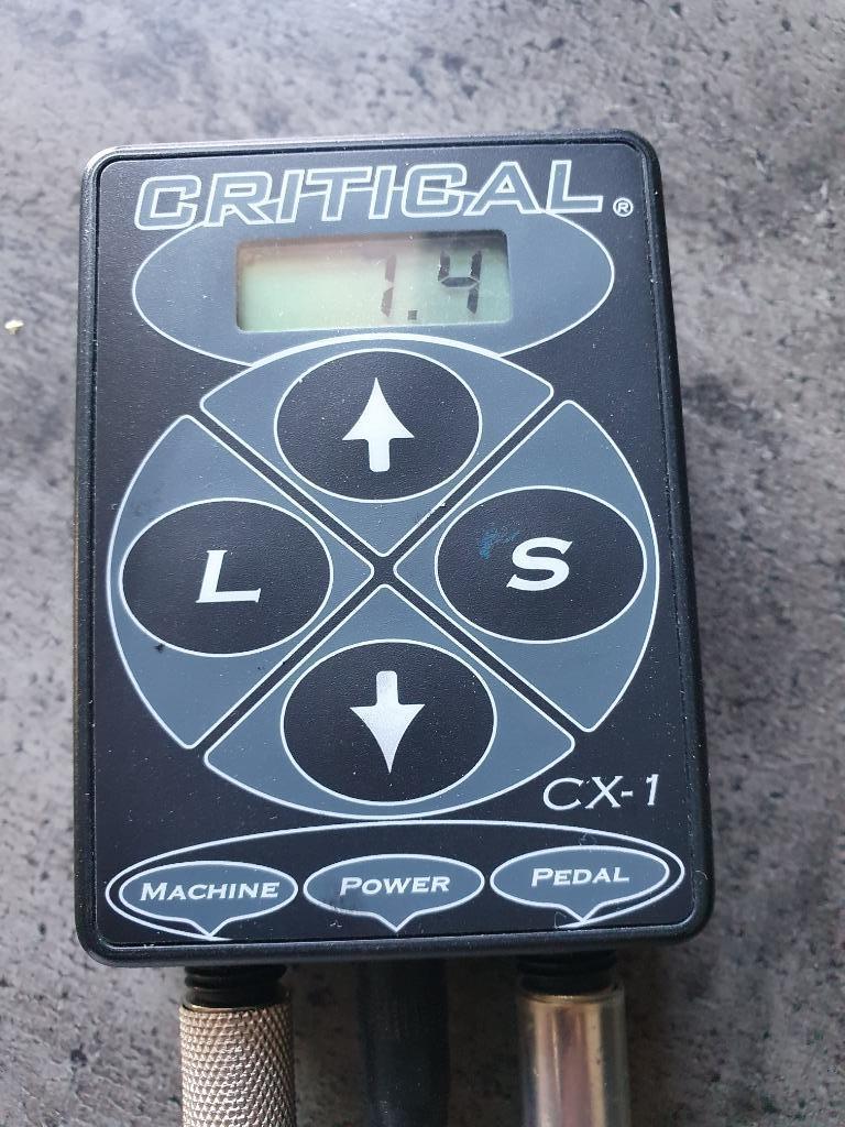 Critical CX1 tattoo power suppliy, Ophalen of Verzenden, Zo goed als nieuw