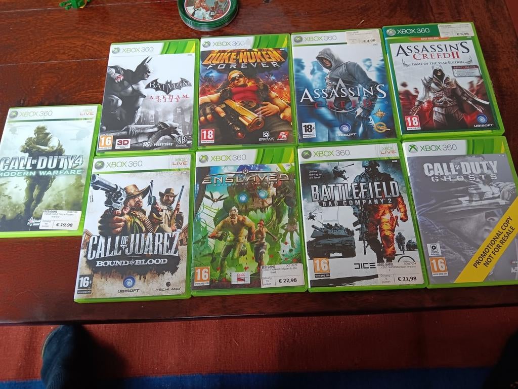 Xbox 360 games lot, Enlèvement ou Envoi, Utilisé