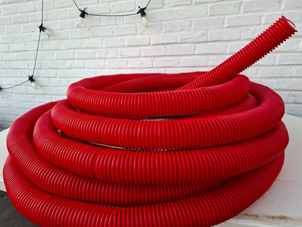 Tube annelé 75mm Ø Gaine pour protection de câbles ou tuyaux, Enlèvement, Comme neuf, 6 mètres ou plus, 60 à 80 mm