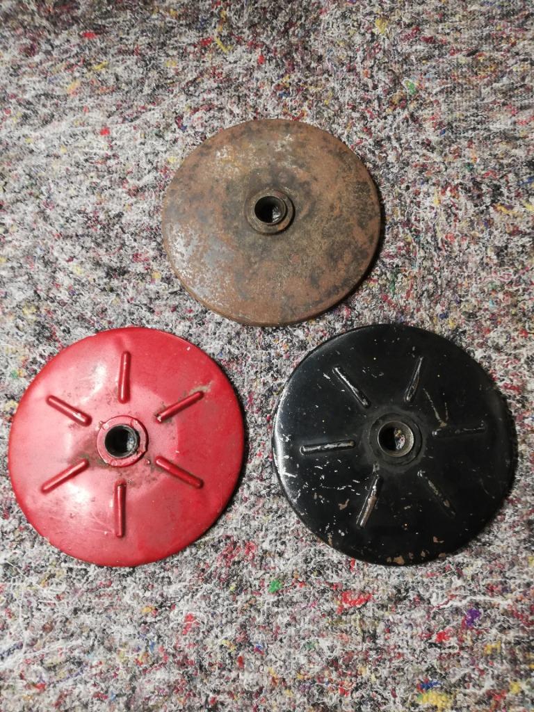 plaques d'enjoliveur de roue de side-car., Motos, Enlèvement, Utilisé