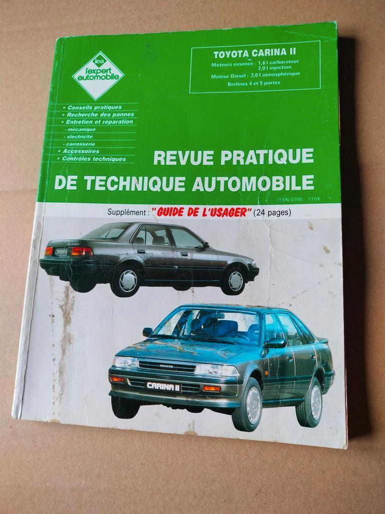 Revue technique automobile Toyota Carina II + guide usager, Auto diversen, Handleidingen en Instructieboekjes, Ophalen of Verzenden