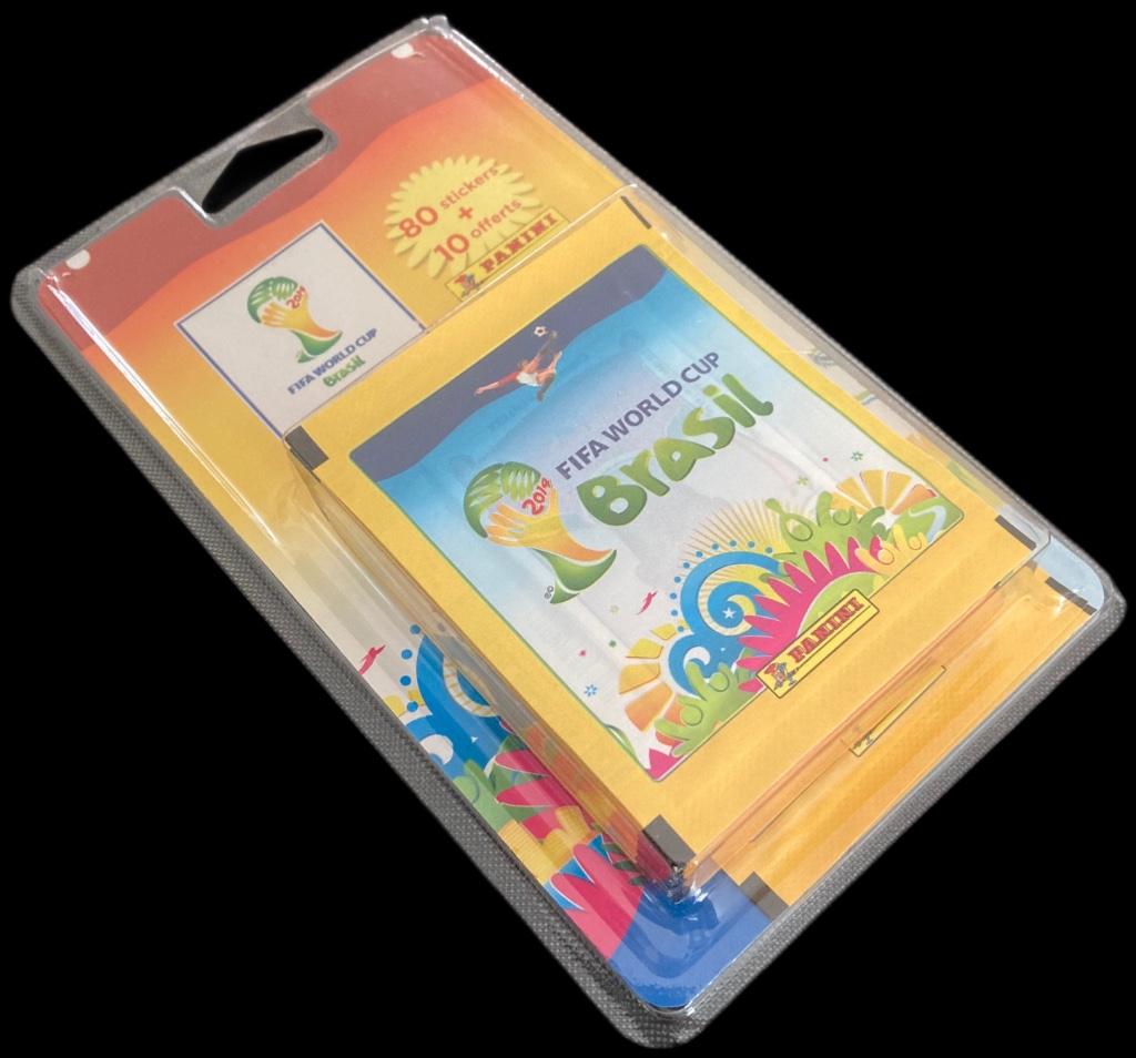 Panini WK 2014 Brazilië Blister Packet Zakjes Brasil Sticker, Envoi, Comme neuf