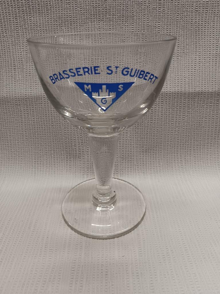 Verre à bière Saint Guibert Grade (Vieux Temps), Enlèvement ou Envoi, Utilisé, Ustensile