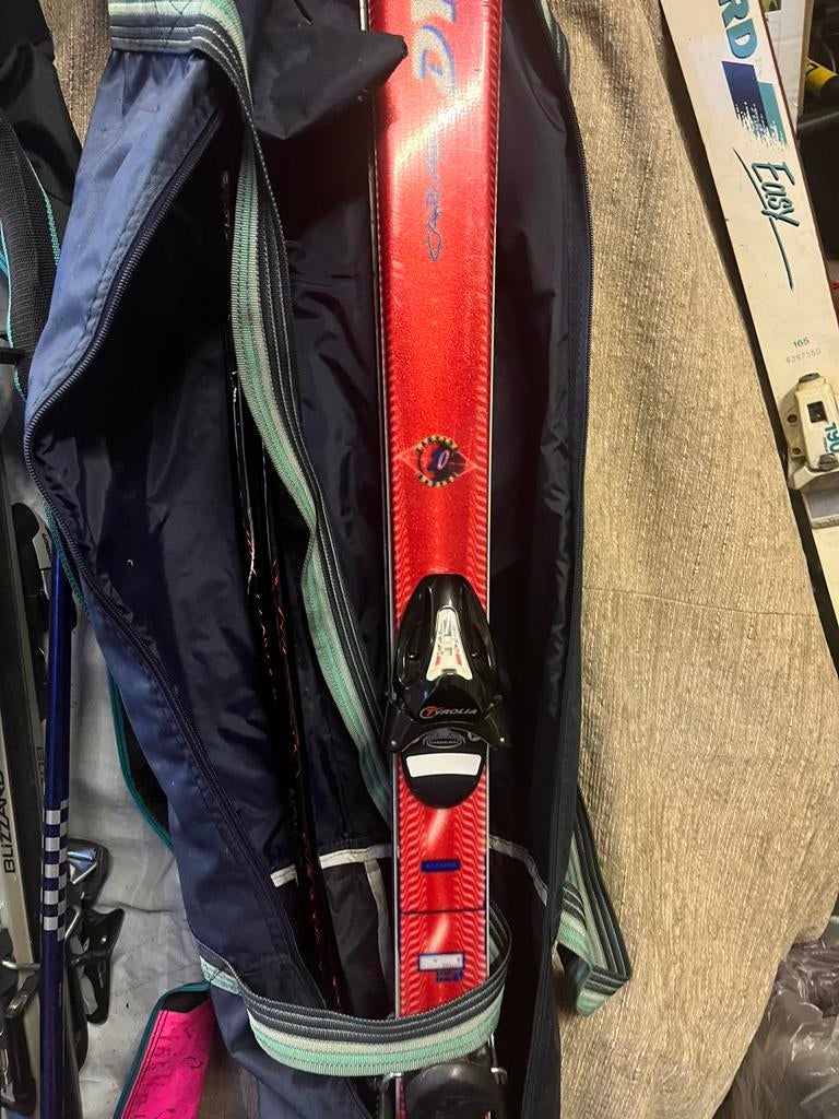 ski latten   zak voor ski en botten, Ophalen, Zo goed als nieuw, Ski, Stokken