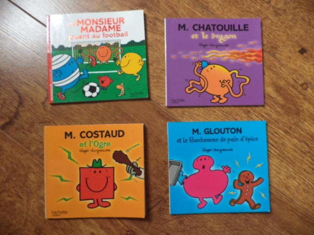 Lot de 4 Monsieur Madame comme neufs, Livres, Garçon ou Fille, Enlèvement ou Envoi, Fiction général, Comme neuf