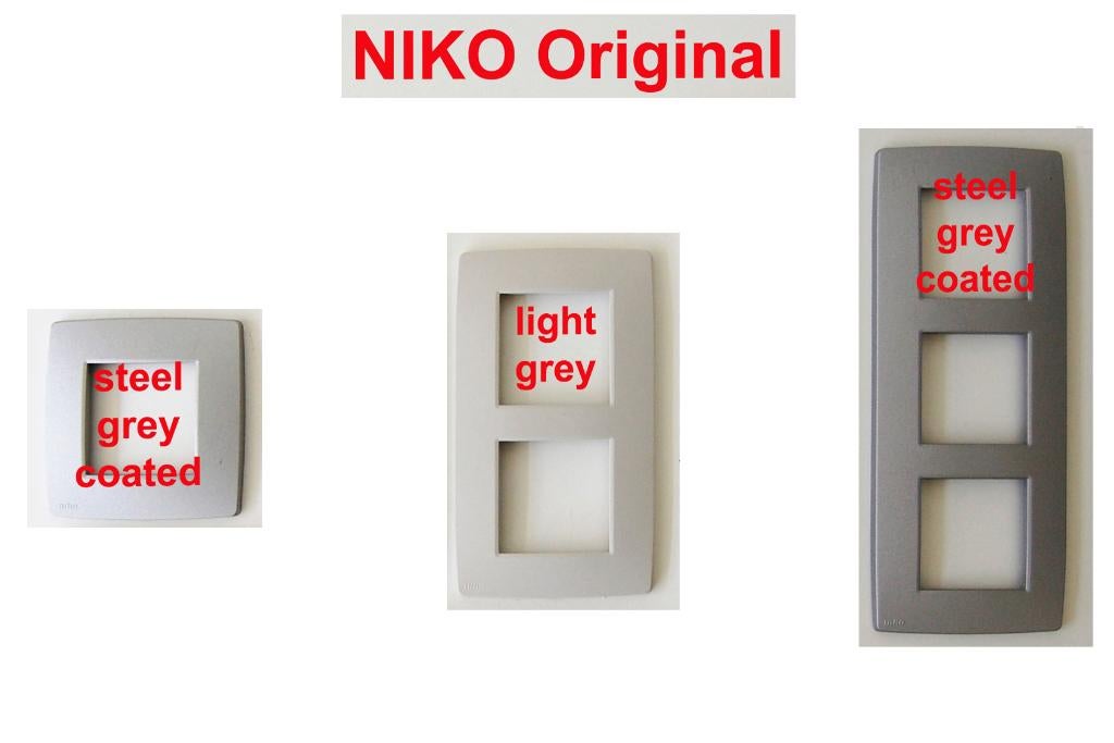 Plaques de recouvrement NIKO Original et Intense, Bricolage & Construction, Électricité & Câbles, Comme neuf, Enlèvement ou Envoi