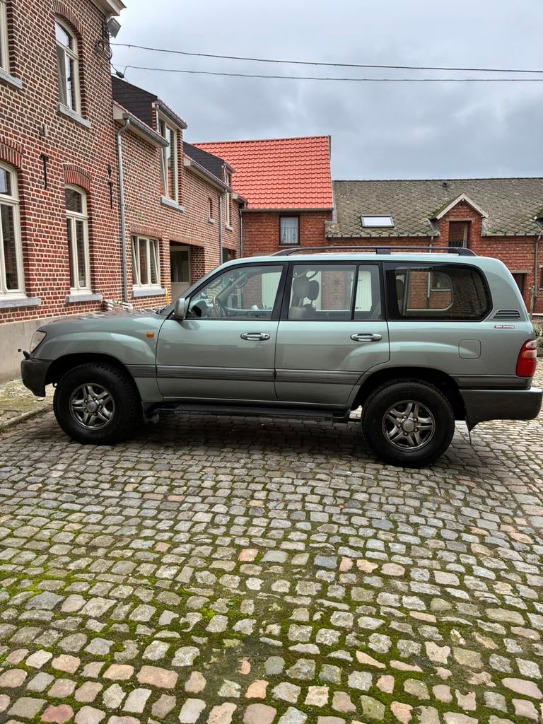 Toyota Land Cruiser 100, Auto's, Toyota, Beige, 4200 cc, Leder, Particulier