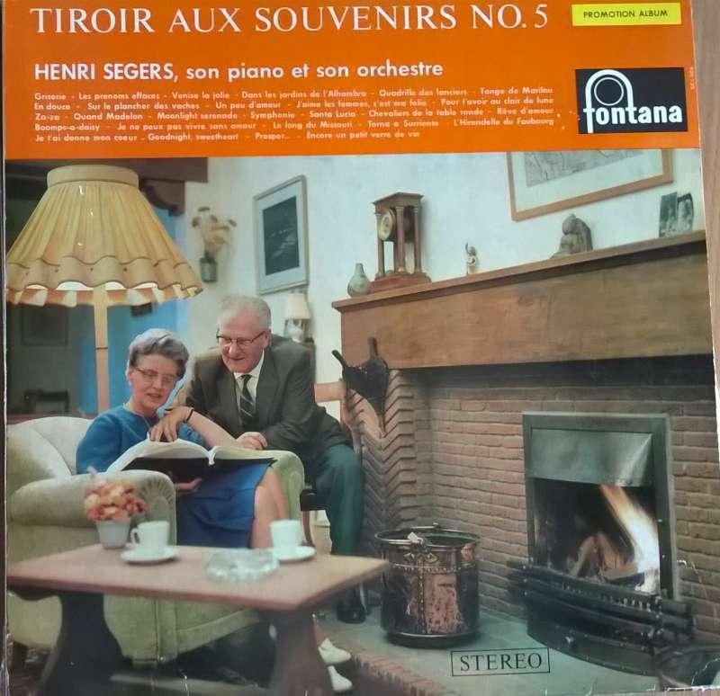 LP Tiroir aux souvenirs n 5 Henri Segers, Enlèvement ou Envoi, 1960 à 1980, Comme neuf, 12 pouces