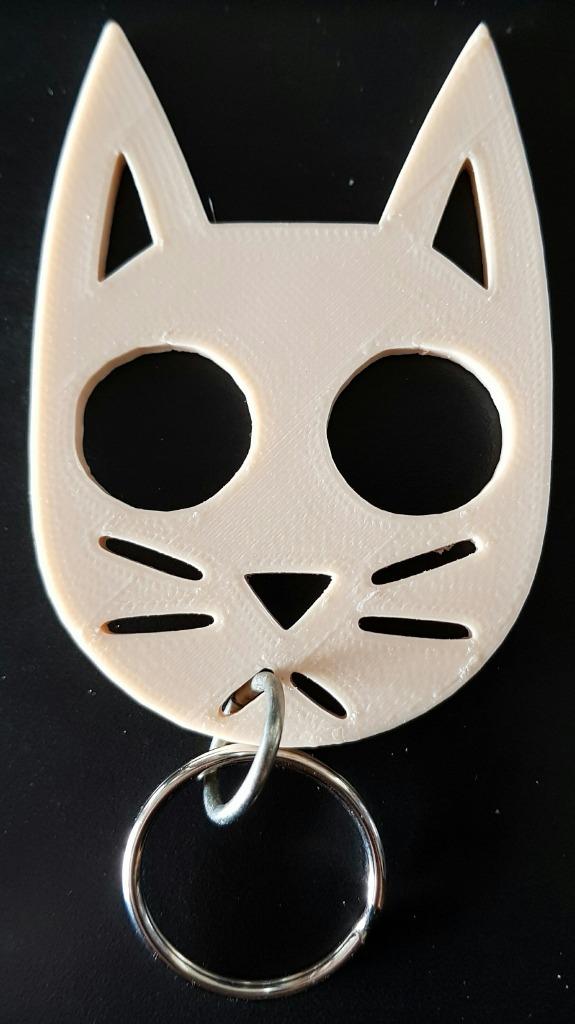 Wild cat verdedigings sleutelhanger, Enlèvement ou Envoi, Neuf, Autres types