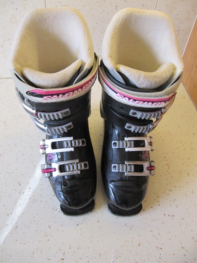 Chaussure de ski Salomon Femme Pink Charm 38, Salomon, Enlèvement, Utilisé, Chaussures