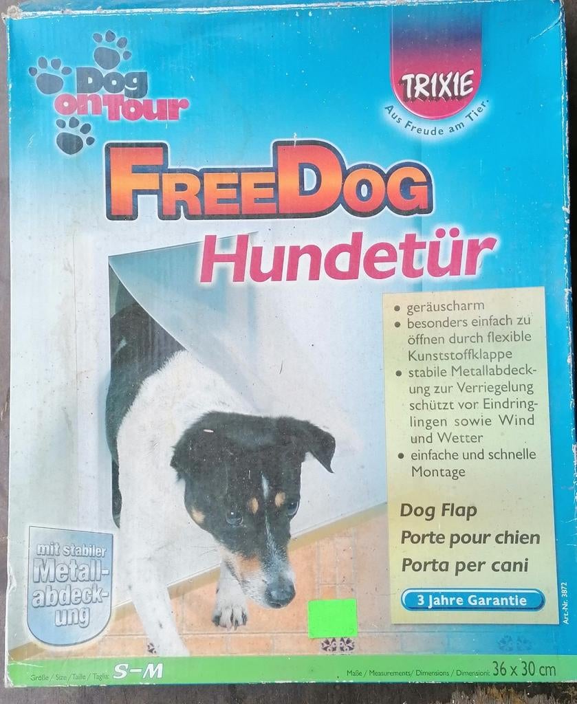 Honden deur., Ophalen, Zo goed als nieuw