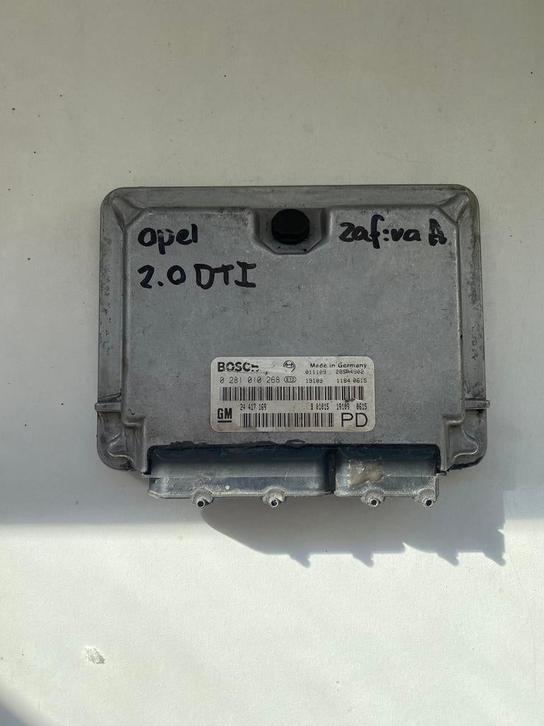 Opel Zafira A 2.0dTi 16 V (Y20DTH) 0281010268 ECU, Enlèvement ou Envoi, Utilisé, Opel
