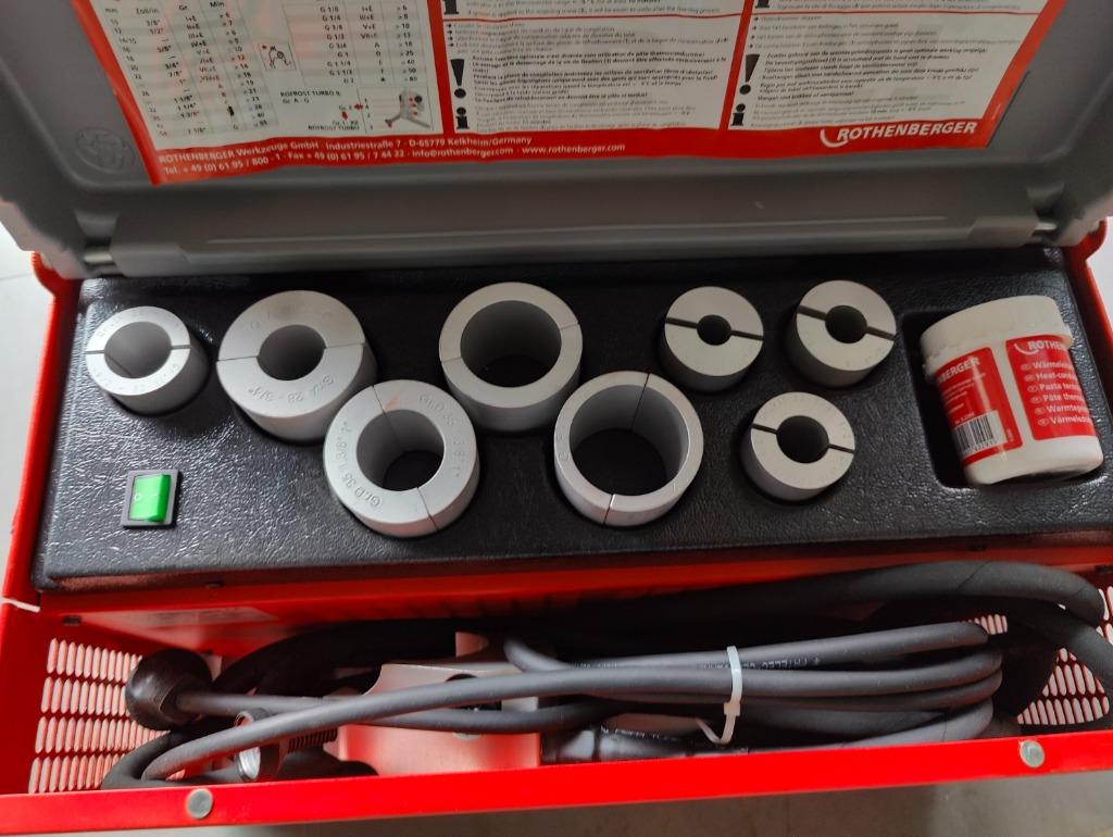 Congélateur Rothenberger ROFROST TURBO R290, 2" + 8 inserts, Enlèvement