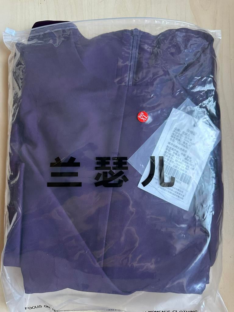 Robe longue femme neuve – Violet foncé – Taille L, Vêtements | Femmes, Autre, Enlèvement ou Envoi, Au-dessus du genou, Violet