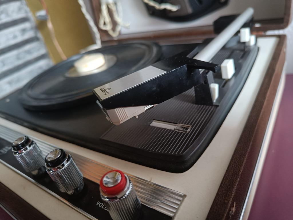 vintage platenspeler, TV, Hi-fi & Vidéo, Tourne-disques, Enlèvement ou Envoi, Utilisé, Tourne-disque