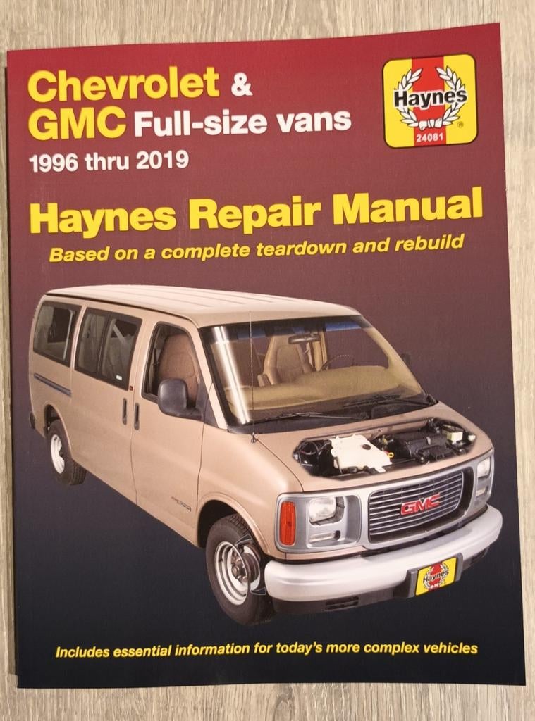 Chevrolet Express Repair Manual, Ophalen of Verzenden
