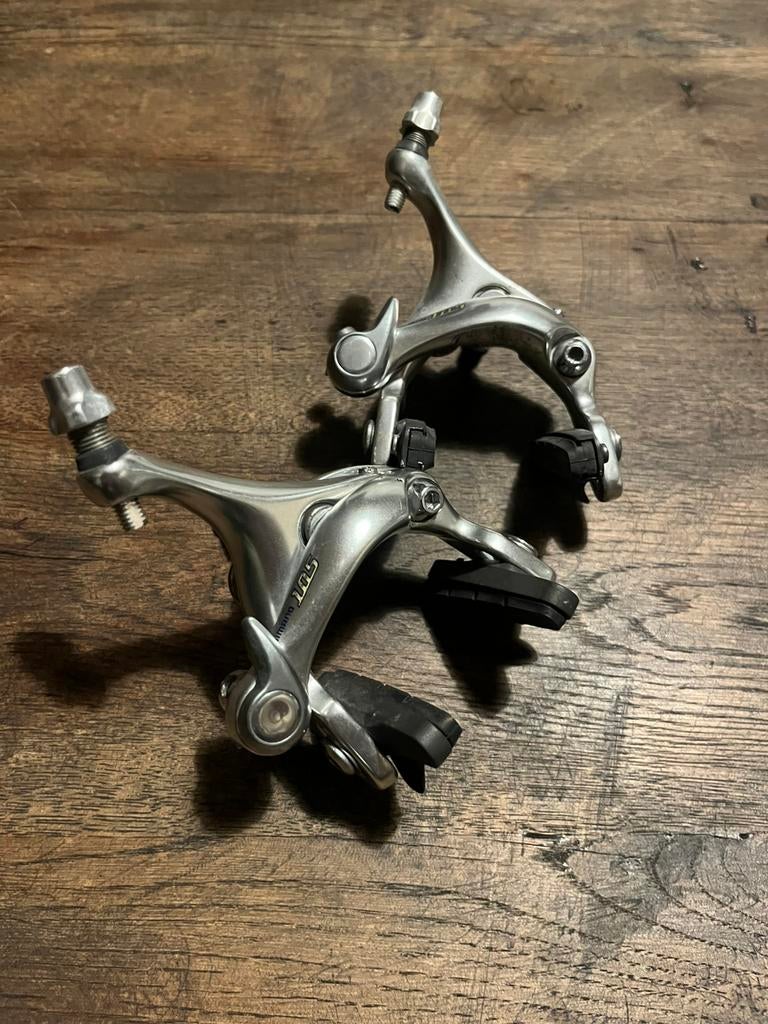 Retro shimano 105 remmen, Fietsen en Brommers, Fietsonderdelen, Ophalen, Zo goed als nieuw